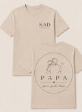 T-Shirt (Papa force, Guide, Héros)