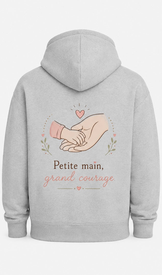 Petite main, grand courage.