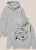 Hoodie(TES faire différence chaque jour)