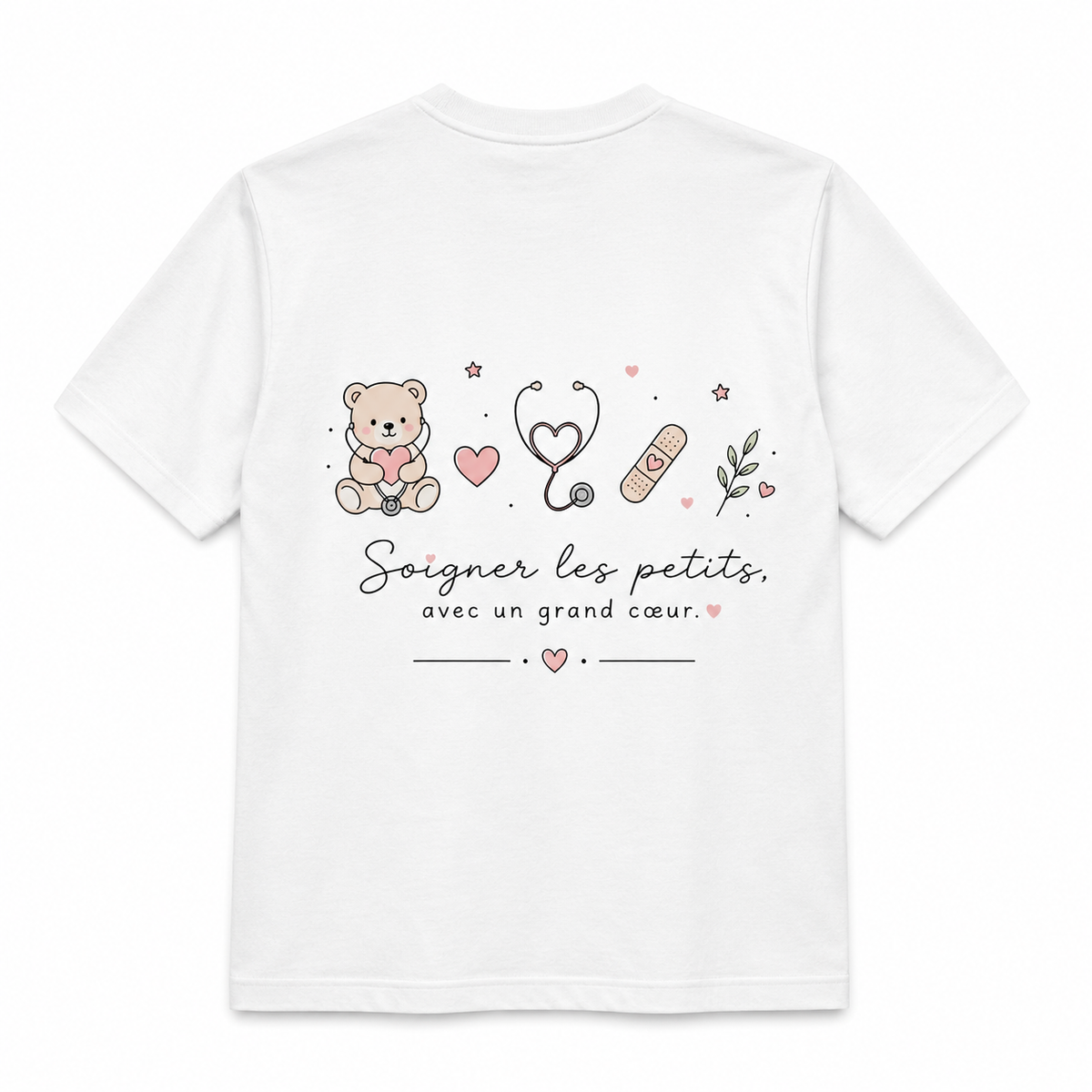 Soigner les petits, avec un grand coeur.