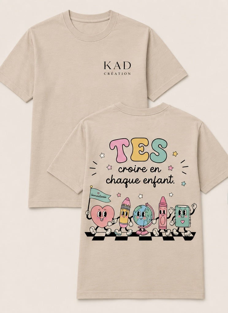 T-Shirt (TES crois en chaque enfant)