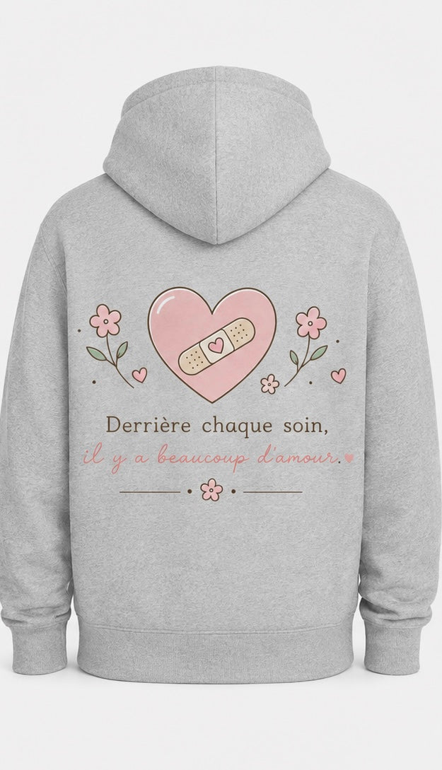 Derrière chaque soin, il ya beaucoup d'amour.