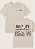 T-Shirt (Éducatrice un métier de coeur)